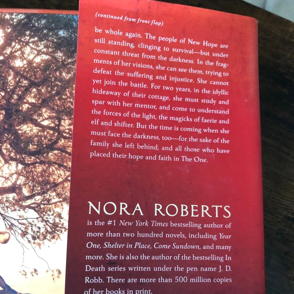 Nora Roberts Blood and Bone Book